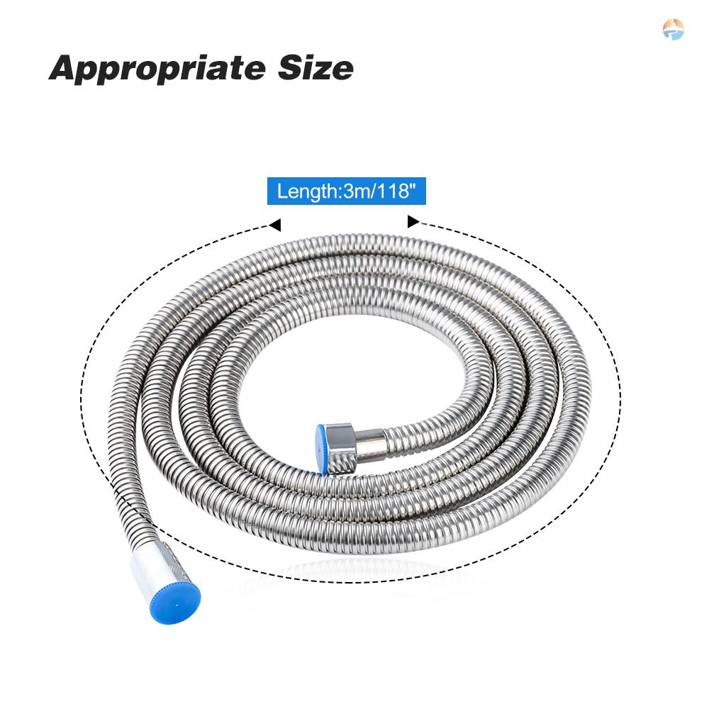 fash-สายฝักบัวอาบน้ํา-ท่อสเตนเลส-ยืดหยุ่น-ยาว-3-เมตร-พร้อมตัวเชื่อมต่อ-1-2-นิ้ว-แบบเปลี่ยน-สําหรับบ้าน-ห้องน้ํา