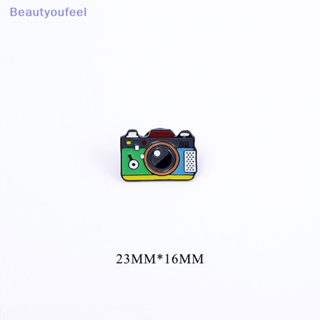 [Beautyoufeel] เข็มกลัด รูปการ์ตูนกล้อง โลหะผสม สไตล์สร้างสรรค์ เครื่องประดับ สําหรับผู้หญิง