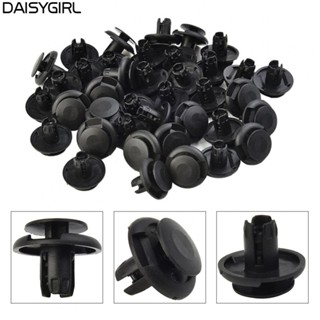 【DAISYG】Plastic Push Pin 8mm Hole Rivet Fastener Clips Black Parts Replacement