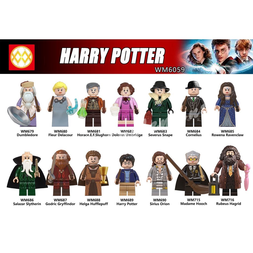 ฟิกเกอร์-harry-potter-dumbledore-fleur-delacour-dolores-umbridge-cornelius-sirius-orion-ขนาดเล็ก-14-แบบ-wm6059