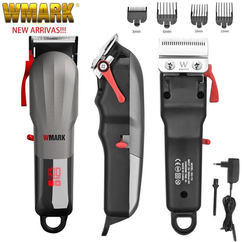 wmark-ng-115-ปัตตาเลี่ยนตัดผมไร้สาย-แบบชาร์จไฟได้-ปรับได้-พร้อมแบตเตอรี่-led-สําหรับผู้ชาย