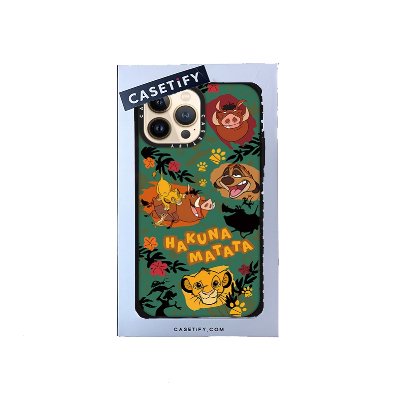 Casetify เคสโทรศัพท์มือถือ TPU นิ่ม พิมพ์ลาย Diseney The Lion King