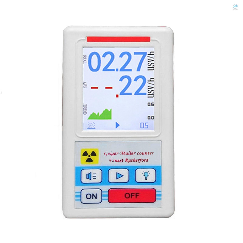 เครื่องตรวจจับรังสีนิวเคลียร์ Geiger Counter แบบพกพา Radioactive ...