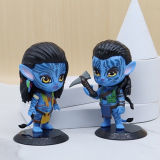 ฟิกเกอร์ฟิล์ม Avatar 2 The Way Of Water Jack Sally ขนาด 12 ซม. สําหรับตกแต่งรถยนต์ 2 ชิ้น ต่อชุด