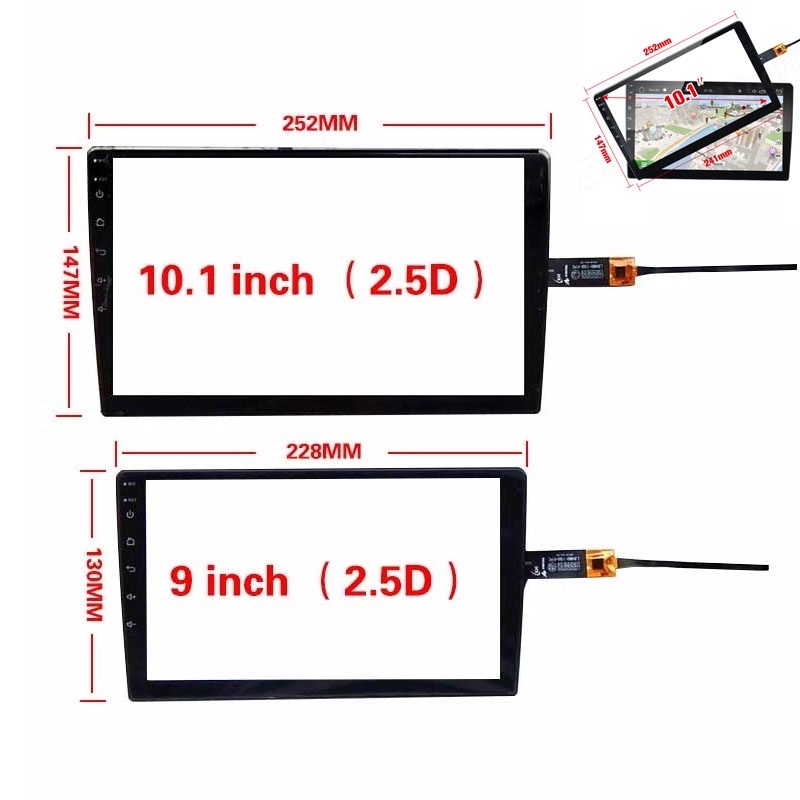 เครื่องเล่นมัลติมีเดีย-gps-นําทาง-หน้าจอสัมผัส-2-5d-9-10-1-นิ้ว-สําหรับ-android-รถยนต์