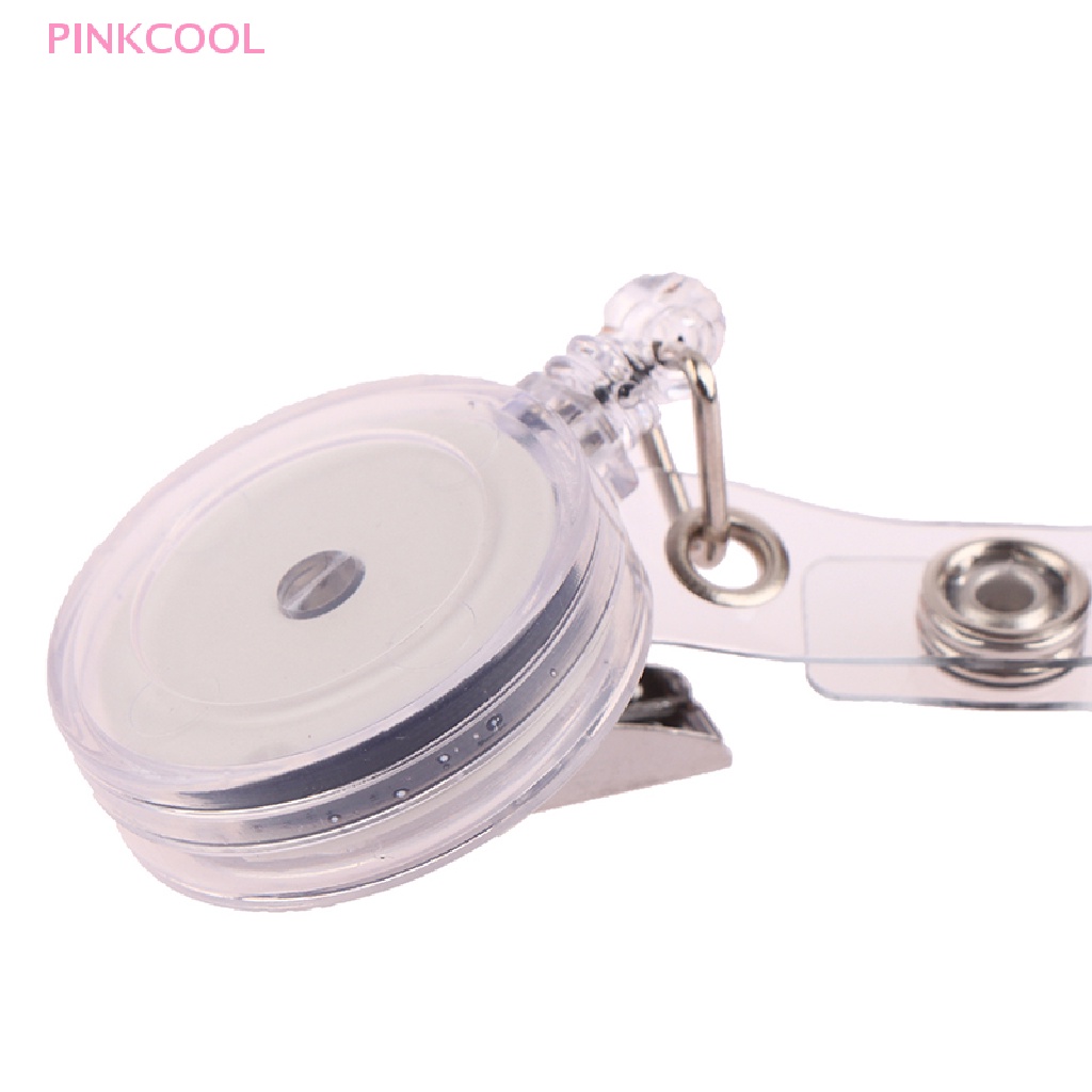 pinkcool-ขายดี-คลิปหนีบป้ายชื่อ-แบบใส-หมุนได้-360-องศา-สําหรับพยาบาล