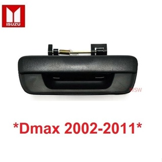 มือเปิดท้ายกระบะ สีดำ Isuzu Dmax D-max COLORADO 2003-2011 อีซูซุ ดีแม็กซ์  เชฟโรเล็ต โคโลราโด้ มือดึงกระบะ (A110) BTS