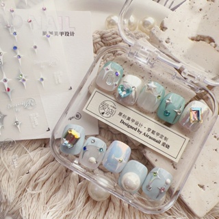 [CORAL Sea] สติกเกอร์ ลายดาวสี่แฉก 5D สีเงิน สําหรับตกแต่งเล็บ to2944