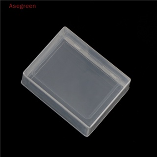 [Asegreen] กล่องพลาสติกใส ขนาดเล็ก สําหรับใส่เครื่องประดับ นามบัตร