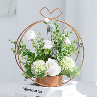 ดอกไม้ประดิษฐ์ สําหรับตกแต่งบ้าน ห้องนั่งเล่น งานแต่งงาน