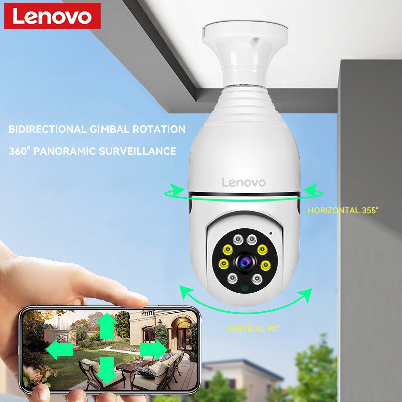 lenovo-กล้องวงจรปิดอัจฉริยะ-มองเห็นที่มืด-ตรวจจับการเคลื่อนไหวมนุษย์-ซูมอัตโนมัติ-เพื่อความปลอดภัยในร่ม