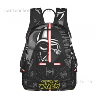 กระเป๋าเป้สะพายหลัง น้ําหนักเบา ลายการ์ตูน Star Wars น่ารัก สําหรับเด็กอนุบาล