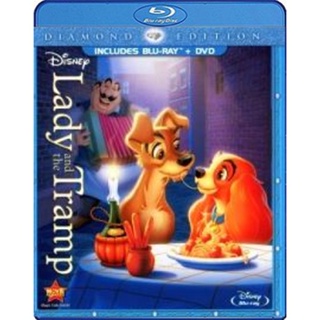 แผ่น Bluray หนังใหม่ Lady and the Tramp (1955) ทรามวัยกับไอ้ตูบ (เสียง Eng /ไทย | ซับ Eng/ไทย) หนัง บลูเรย์