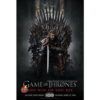 DVD ดีวีดี Game Of Thrones Season 1 มหาศึกชิงบัลลังก์ ปี 1 (เสียงไทย/อังกฤษ | ซับ ไทย/อังกฤษ) DVD ดีวีดี