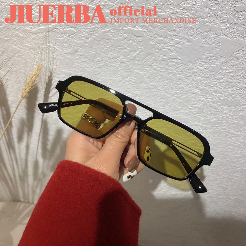 jiuerba-แว่นตากันแดด-uv400-กรอบโลหะ-ทรงสี่เหลี่ยม-ป้องกันรังสียูวี-สําหรับผู้ชาย-และผู้หญิง