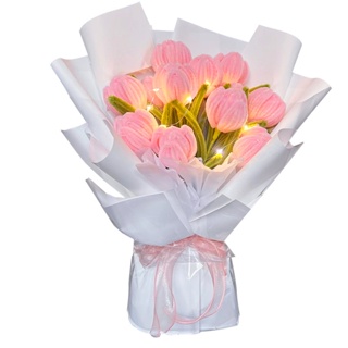 แถบผ้ากํามะหยี่ขนนิ่ม ลายดอกไม้ สีมาการอง แฮนด์เมด DIY สําหรับตกแต่งงานปาร์ตี้วันเกิด 100 ชิ้น