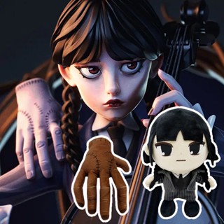 ตุ๊กตานุ่ม รูปการ์ตูนอนิเมะ Wednesday The Thing ขนาด 25 ซม. เหมาะกับของขวัญ สําหรับเก็บสะสม
