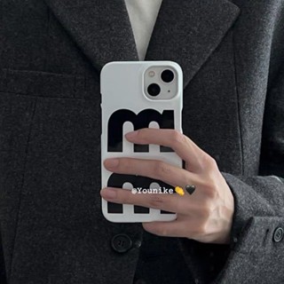 Minority Simple Letters Phone Case For Iphone13 Phone Case for iphone11 Silicone Xs Frosted XR Soft Case 12 8P