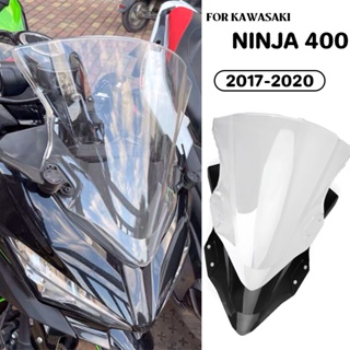 Mklightech กระจกหน้ารถจักรยานยนต์ สําหรับ Kawasaki ninja 400 ninja 400 17-20