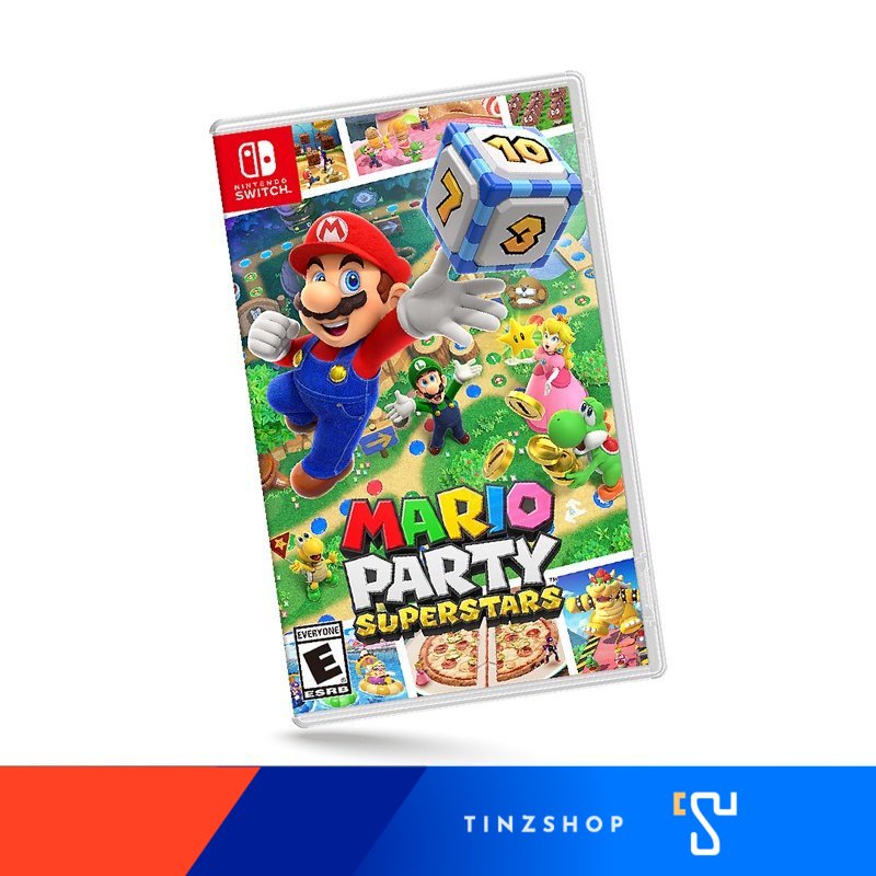 ภาพหน้าปกสินค้าNintendo Switch Game Mario Party Superstars Zone Asia / English มาริโอ้ปาร์ตี้ ซุปเปอร์สตาร์ จากร้าน tinzshop บน Shopee