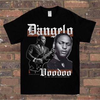 มีความสุข เสื้อยืดผ้าฝ้ายพรีเมี่ยม ใหม่ เสื้อยืดลําลอง แขนสั้น พิมพ์ลาย DAngelo Rapper แฟชั่นสําหรับผู้ชาย