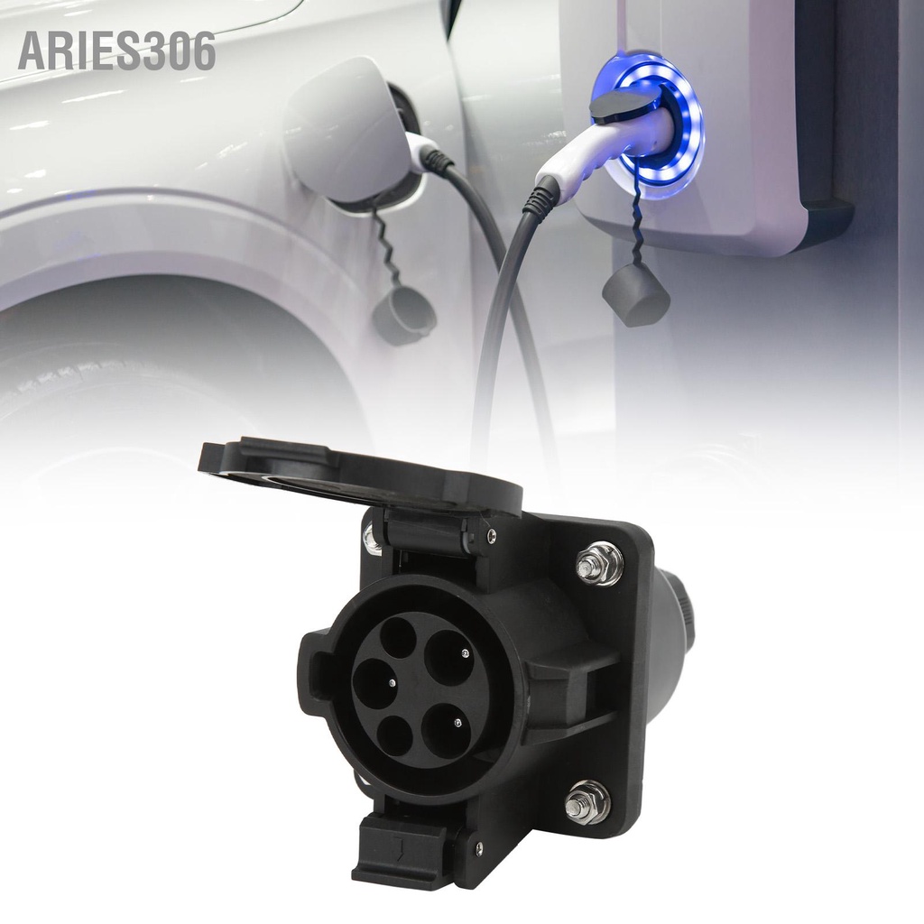 aries306-รถยนต์พลังงานใหม่ซ็อกเก็ตเครื่องชาร์จ-ac-ประเภท-1-เฟสเดียว-240v-16a-32a-สากล-ce-tuv-sae-j1772-ได้รับการอนุมัติ