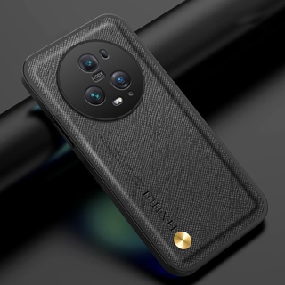เคสโทรศัพท์หนัง TPU นิ่ม กันกระแทก ปิดด้านหลัง หรูหรา สีพื้น เรียบง่าย สําหรับ Honor Magic 5 Pro Magic5 5G 2023