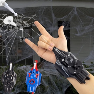 ถุงมือคอสเพลย์ Spider-Man เรืองแสงในที่มืด ของเล่นสําหรับเด็ก