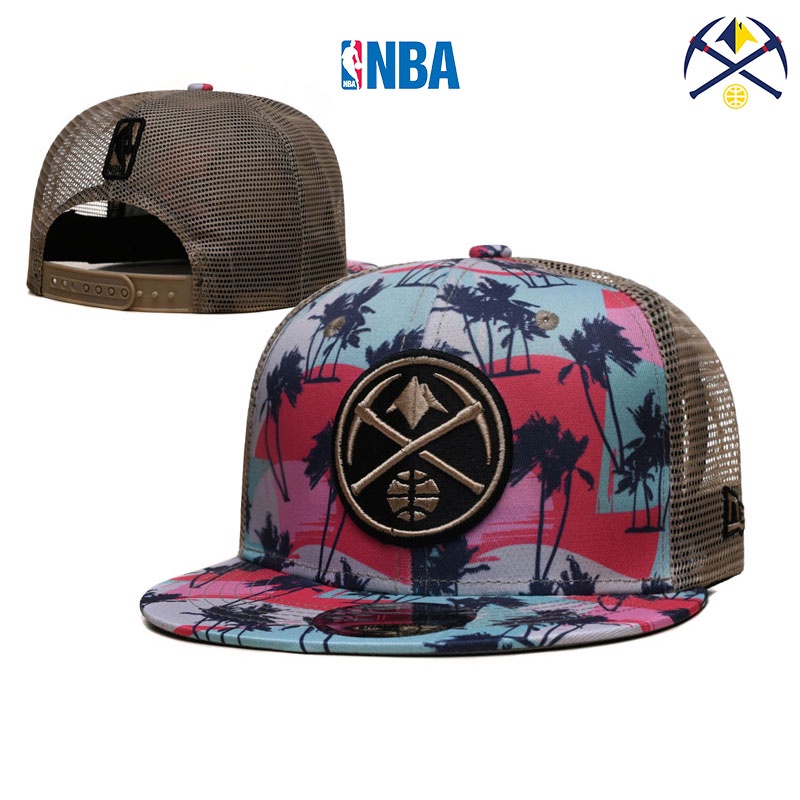 Denver Nuggets Cap Net Cap Hiphop Cap หมวก Snapback สไตล์ใหม่ Street ...