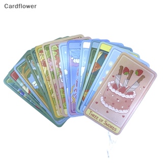&lt;Cardflower&gt; ไพ่ทาโรต์ ลาย Bumbleberry Hollows สําหรับครอบครัว ผู้เริ่มต้น เล่นเกม ขายดี