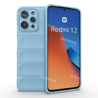 เคสโทรศัพท์มือถือซิลิโคน TPU กันกระแทก เป็นมิตรกับผิวหนัง สําหรับ Redmi 12 4G 2023 Redmi 12 12C 4G Redmi12 2023