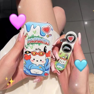 Ins Kuromi กล่องเก็บบุหรี่ ลายสุนัข เปลวไฟ Hello Kitty Stitch แบบพกพา