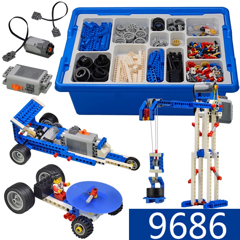9686 MOC ชุดของเล่นตัวต่อเลโก้ หุ่นยนต์อิฐเทคนิค เสริมการเรียนรู้เด็ก ...