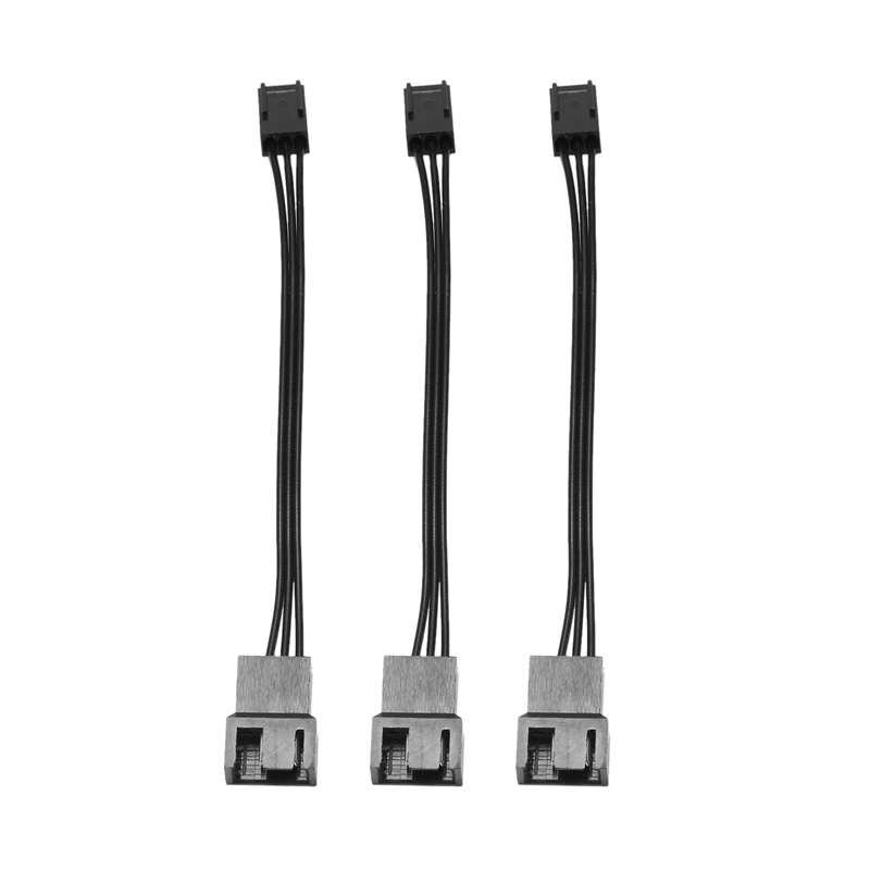 อะแดปเตอร์สายเคเบิ้ลพัดลมมาตรฐาน-4pin-pwm-to-3pin-12-ชิ้น