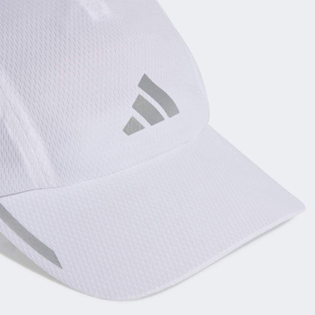 adidas-วิ่ง-หมวกแก๊ปผ้าตาข่ายทรง-four-panel-สำหรับวิ่ง-aeroready-unisex-สีขาว-hr7053