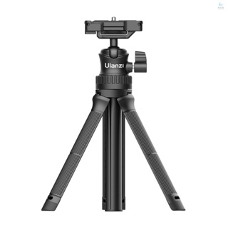Ulanzi MT-34 ขาตั้งกล้องไม้เซลฟี่ แบบพกพา ขยายได้ พร้อมสกรู 1/4 นิ้ว 360° อะแดปเตอร์หัวบอล หมุนได้ สําหรับ Vlog Selfie L