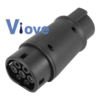 อะแดปเตอร์ชาร์จ EVSE EV 32A J1772 Type 1 เป็น Type 2 ปลั๊ก EV สําหรับรถยนต์ไฟฟ้า