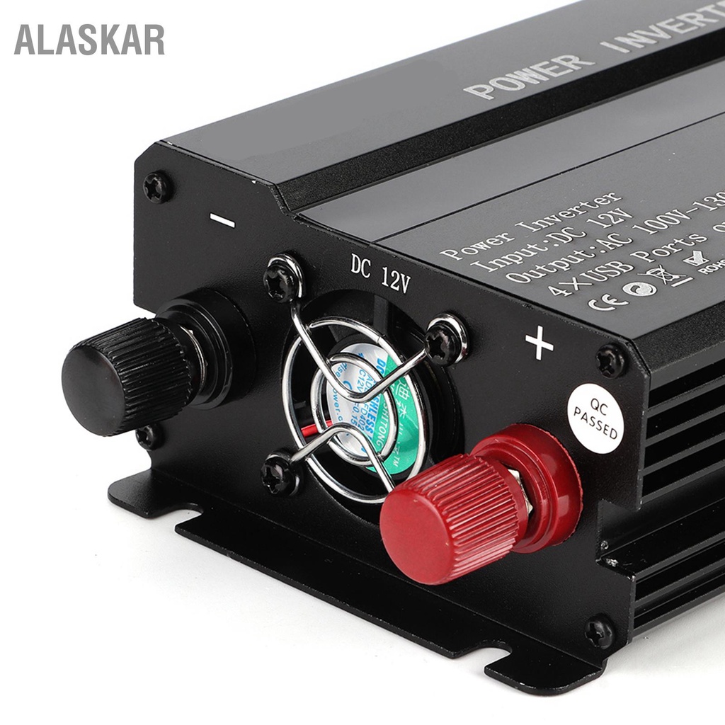 alaskar-900w-dc-12-24v-เป็น-ac-110v-รถอินเวอร์เตอร์แปลงไฟ-usb-อะแดปเตอร์ชาร์จพร้อมจอแสดงผล-lcd