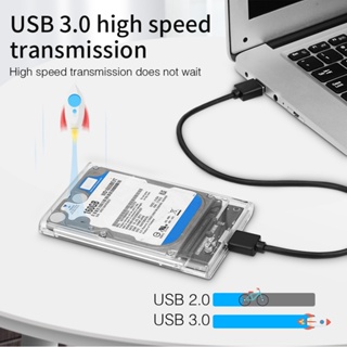 หน้าแรก USB 3.0 3.1 SATA SSD กล่องใส่ HDD ความเร็วสูงสำหรับแล็ปท็อป อุปกรณ์เสริม 2.5 นิ้ว