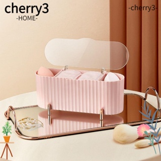 Cherry3 กล่องพลาสติก สําหรับเก็บเครื่องสําอาง ไม้กวาด