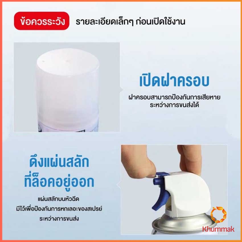 chokchaistore-โฟมล้างแอร์-สเปรย์ล้างแอร์-ทำความสะอาด-ล้างแผงคอยล์-air-conditioner-cleaning-spray