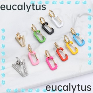 Eucalytus1 ต่างหูแฟชั่น แบบห้อย เครื่องประดับ สําหรับหมั้น งานแต่งงาน