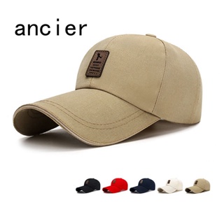 Ancier หมวกเบสบอล ปีกยาว ระบายอากาศ ปรับได้ สําหรับผู้ชาย และผู้หญิง