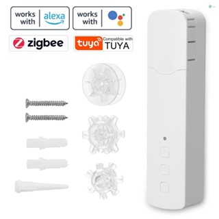 [พร้อมส่ง]Tuya Zigbee M515EGZT มอเตอร์ม่านลูกปัดอัจฉริยะ ควบคุมผ่านแอพมือถือ ควบคุมด้วยเสียง เสียงเงียบ สําหรับบ้าน โรงแรม