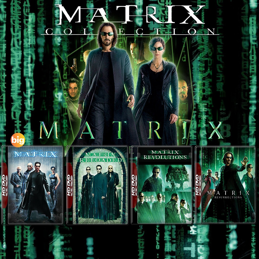 แผ่น 4K หนังใหม่ The Matrix ภาค 1-4 4K Master เสียงไทย (เสียง ไทย ...