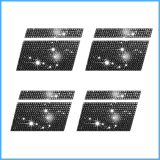 สติกเกอร์สะท้อนแสง กันน้ํา สําหรับตกแต่งล้อรถยนต์ 4 ชิ้น shdxth