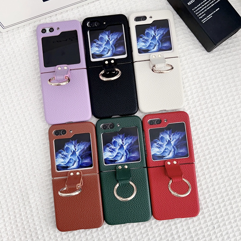 เคสโทรศัพท์-กันกระแทก-พร้อมแหวนขาตั้ง-สําหรับ-samsung-galaxy-z-flip5-z-flip5-flip-z-5