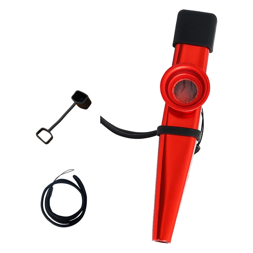 【DREAMLIFE】Metal Kazoos 7 Colors Metal Kazoo Portable With Kazoos Mouth