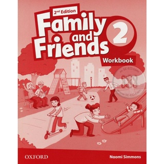 Bundanjai (หนังสือเรียนภาษาอังกฤษ Oxford) Family and Friends 2nd ED 2 : Workbook (P)