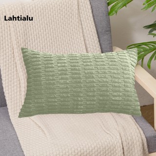 Lahtialu ปลอกหมอน ผ้าลูกฟูก ลายทาง สไตล์โบฮีเมียน ทนทาน หลากสี สําหรับตกแต่งบ้าน ห้องนั่งเล่น ห้องนอน ชุดละ 2 ชิ้น